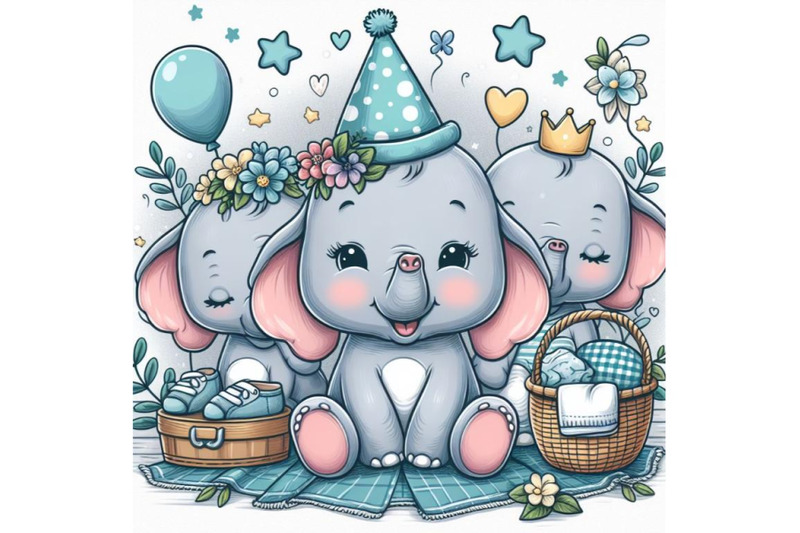 8-cute-baby-elephant-animals-subl-bundle