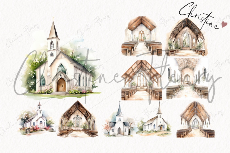 watercolor-rustic-churches-clipart