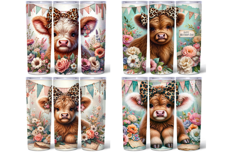 mother-039-s-day-highland-cow-tumbler-bundle