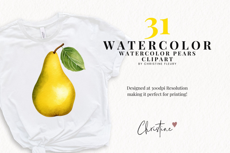 watercolor-pears-clipart