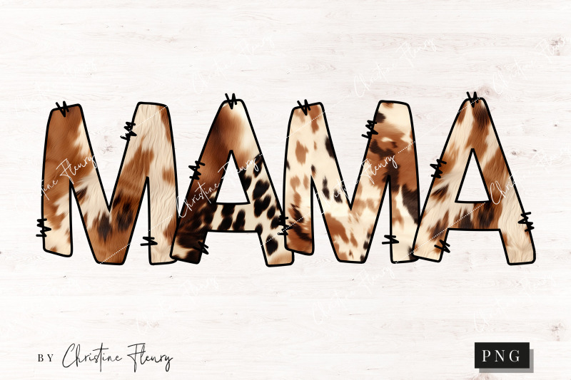 western-cow-mama-png