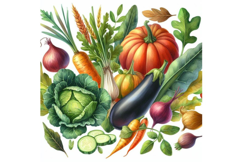 8-watercolor-seasonal-vegetables-set