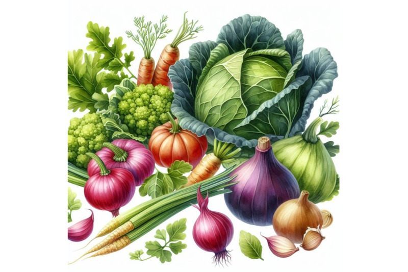 8-watercolor-seasonal-vegetables-set