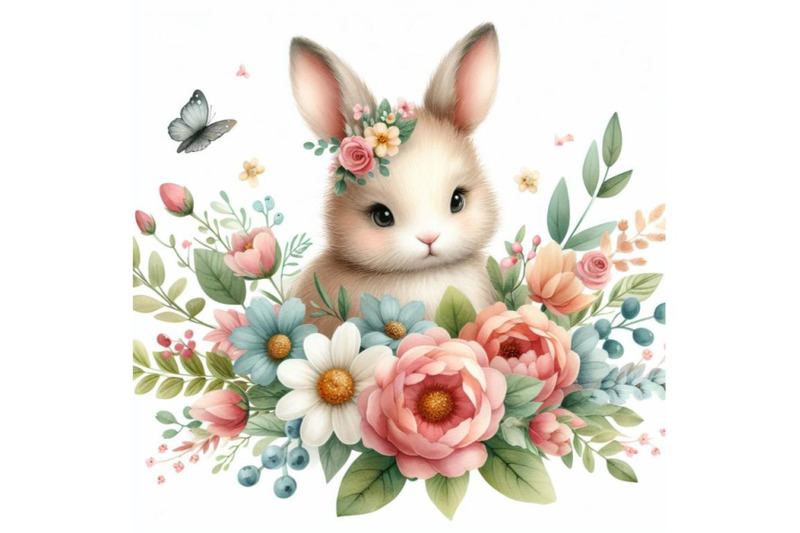 8-cute-watercolor-baby-bunny-with-set