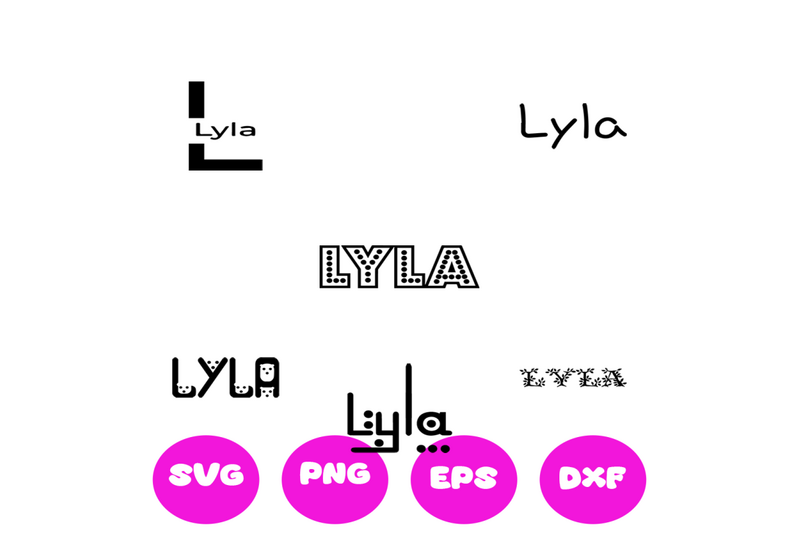 lyla-girl-names-svg-cut-file