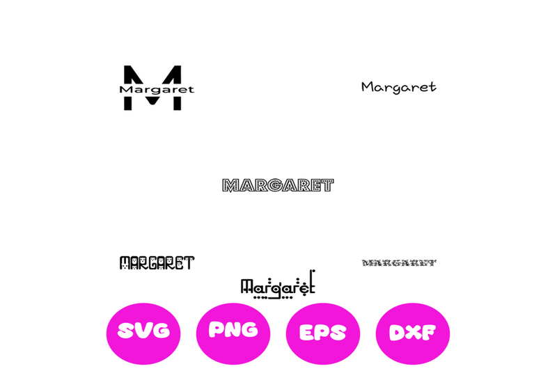 margaret-girl-names-svg-cut-file