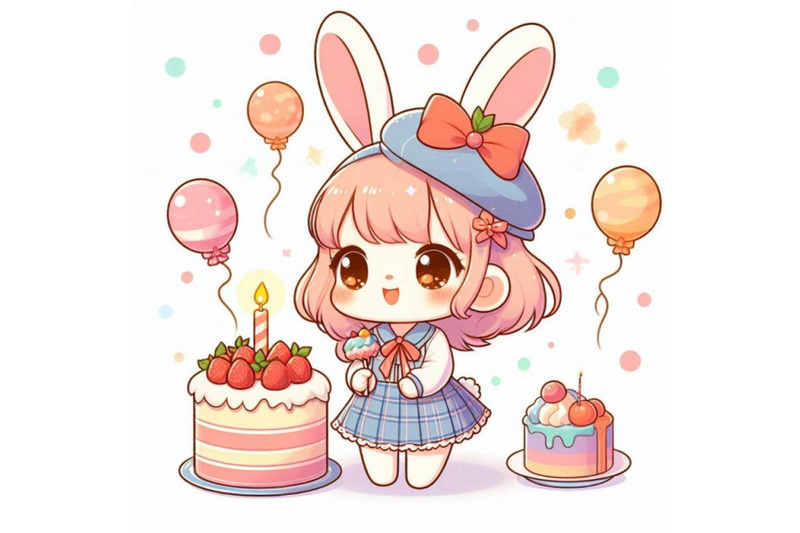 8-cute-little-bunny-girl-with-cak-bundle
