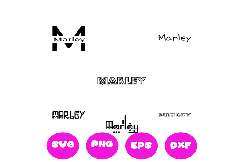 marley-girl-names-svg-cut-file