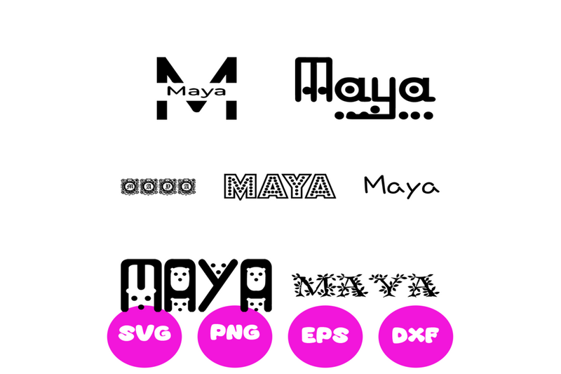 maya-girl-names-svg-cut-file