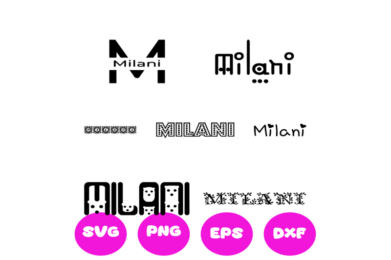 milani-girl-names-svg-cut-file