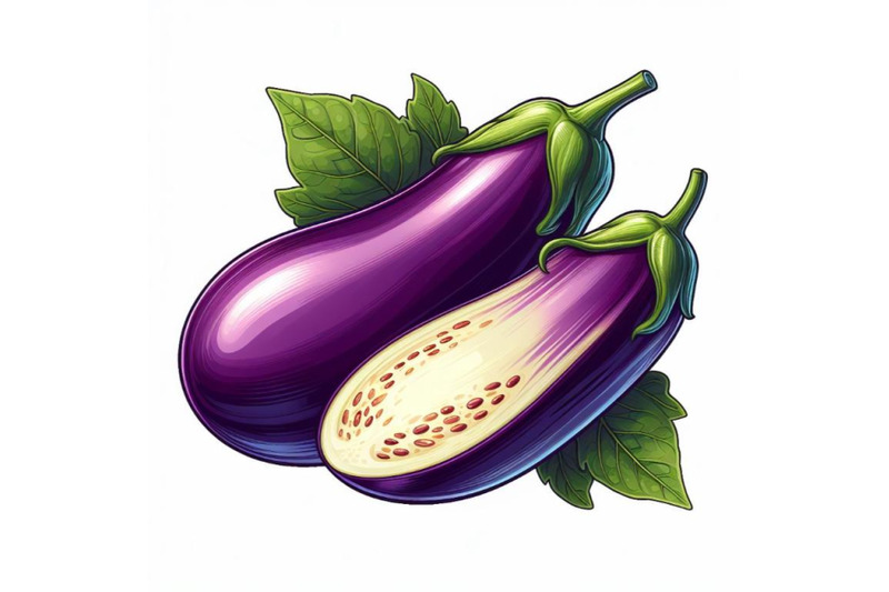 8-the-eggplant-isolated-on-white-bundle