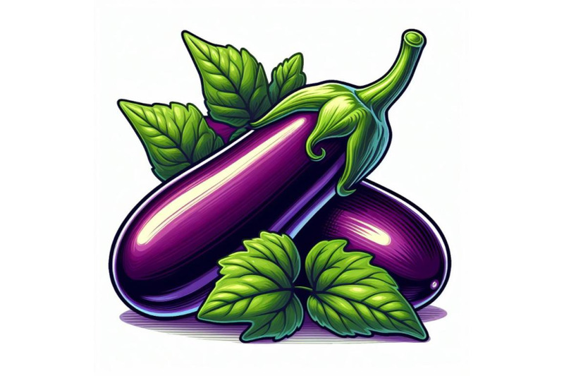 8-the-eggplant-isolated-on-white-bundle