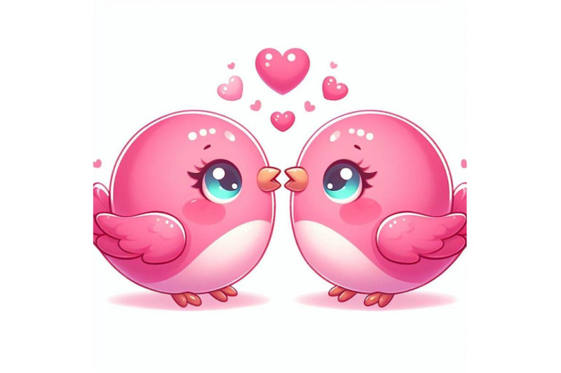 8-two-very-cute-pink-birds-in-lov-bundle