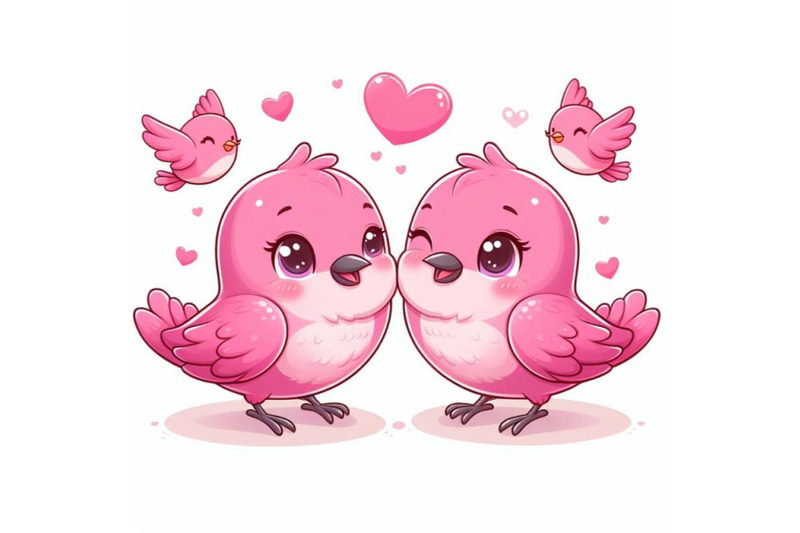 8-two-very-cute-pink-birds-in-lov-bundle