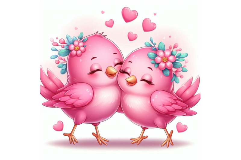 8-two-very-cute-pink-birds-in-lov-bundle