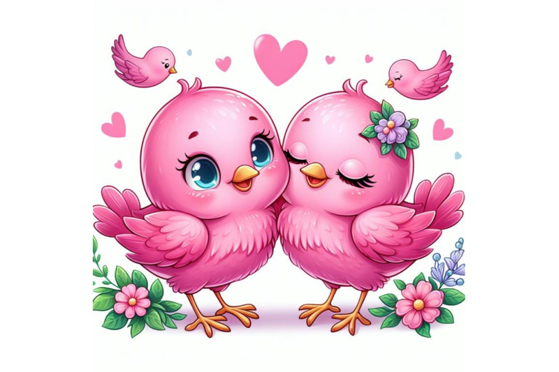 8-two-very-cute-pink-birds-in-lov-bundle