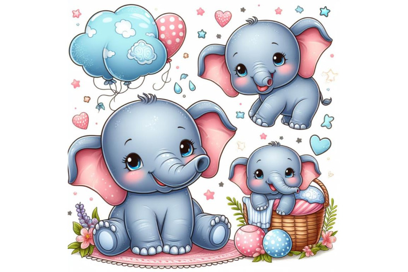 8-cute-baby-elephant-animals-subl-bundle