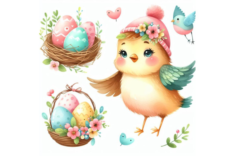 8-cute-bird-watercolor-vector-ill-bundle