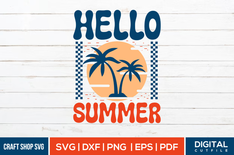 hello-summer-svg-summer-retro-quote-svg