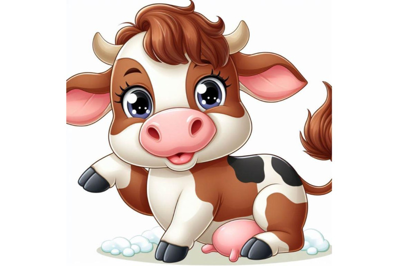 8-a-smiling-dairy-cow-on-white-ba-bundle
