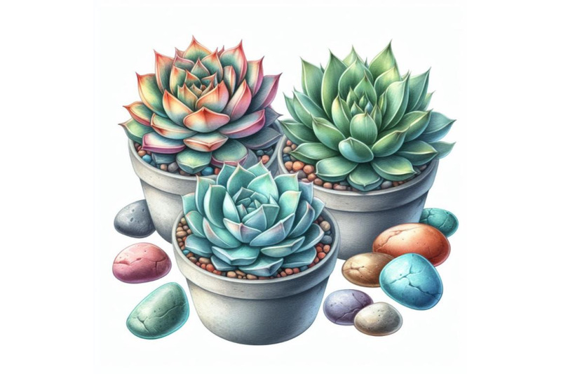 8-watercolor-succulents-pebble-on-bundle