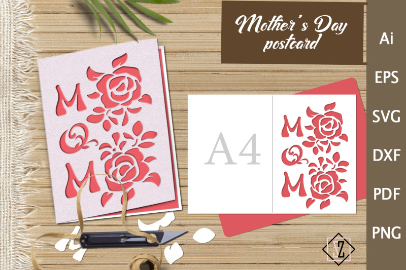mother-039-s-day-card-cut-out-of-paper