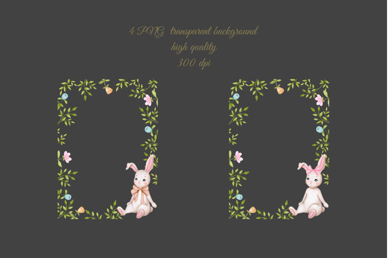 cute-bunny-frame-for-baby-png