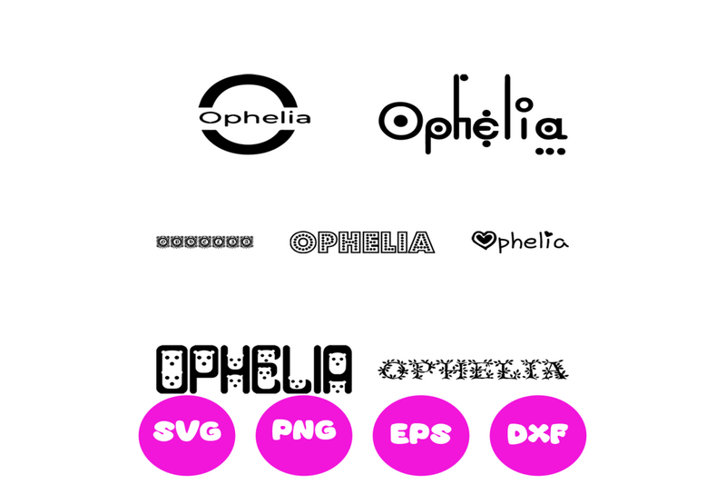 ophelia-girl-names-svg-cut-file