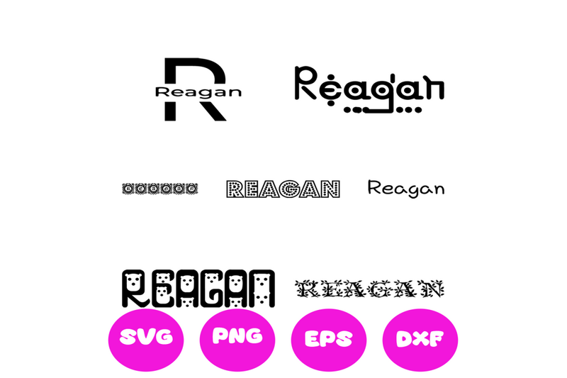 reagan-girl-names-svg-cut-file