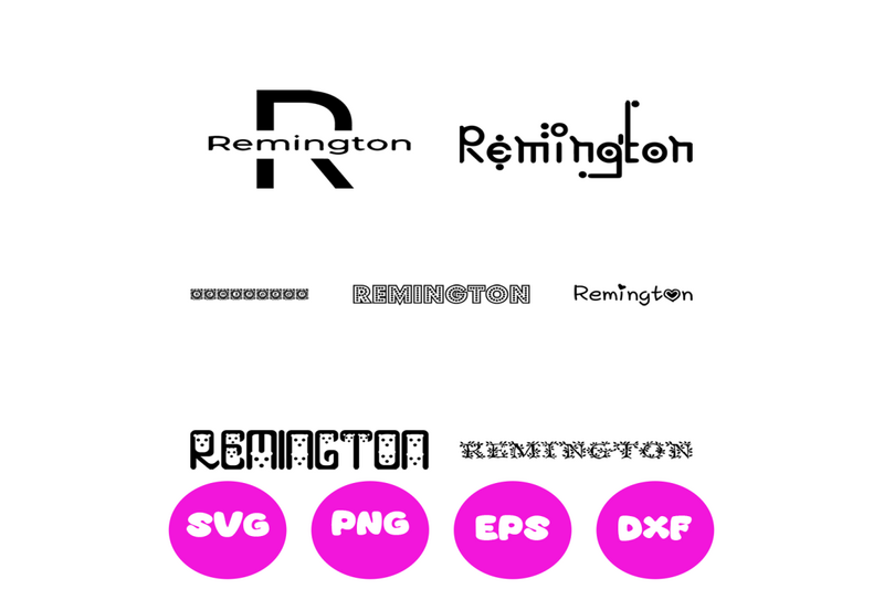 remington-boy-names-svg-cut-file