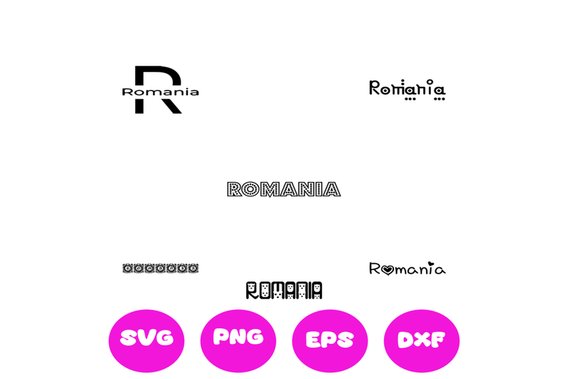 romania-country-names-svg-cut-file