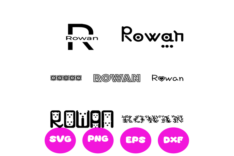 rowan-girl-names-svg-cut-file