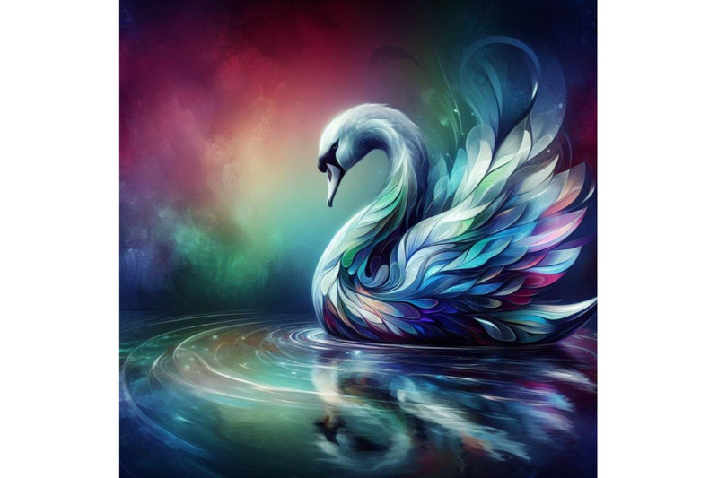 8-abstract-swan-art-iridescent-p-bundle