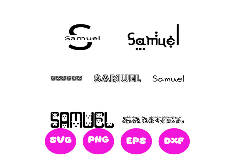 samuel-boy-names-svg-cut-file