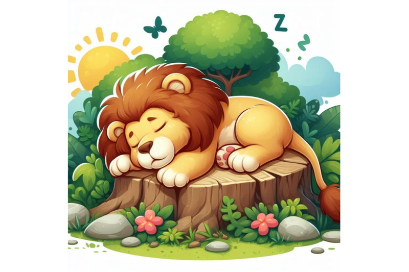 8-sleeping-lion-white-backbundle