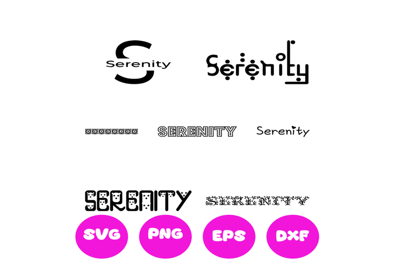 serenity-girl-names-svg-cut-file