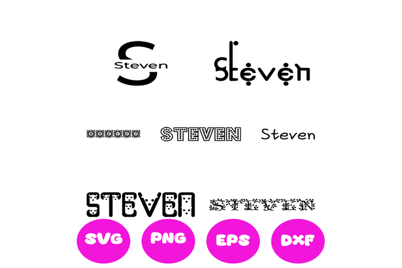 steven-boy-names-svg-cut-file
