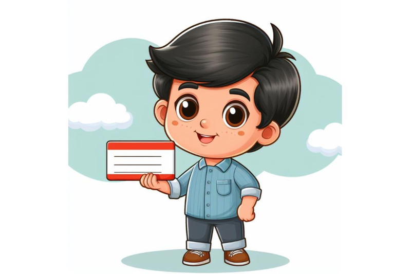 8-cartoon-kid-holding-a-blank-busbundle