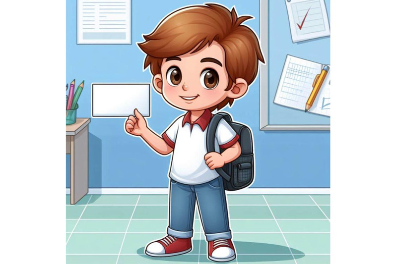 8-cartoon-kid-holding-a-blank-busbundle