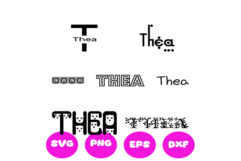 thea-girl-names-svg-cut-file