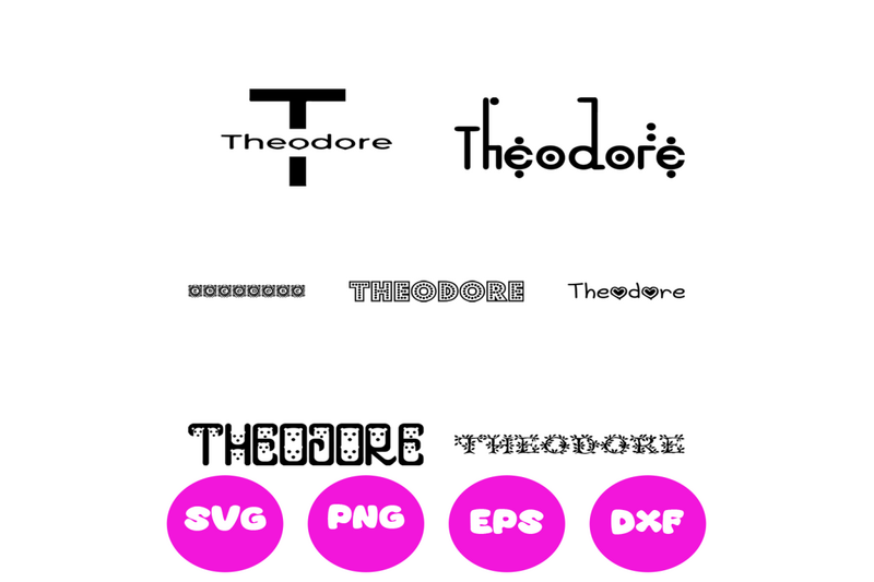 theodore-boy-names-svg-cut-file