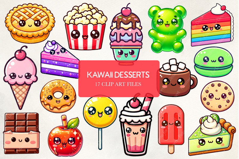 bright-amp-bold-kawaii-desserts-clip-art