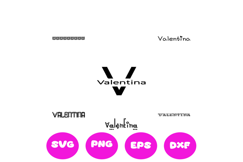 valentina-girl-names-svg-cut-file