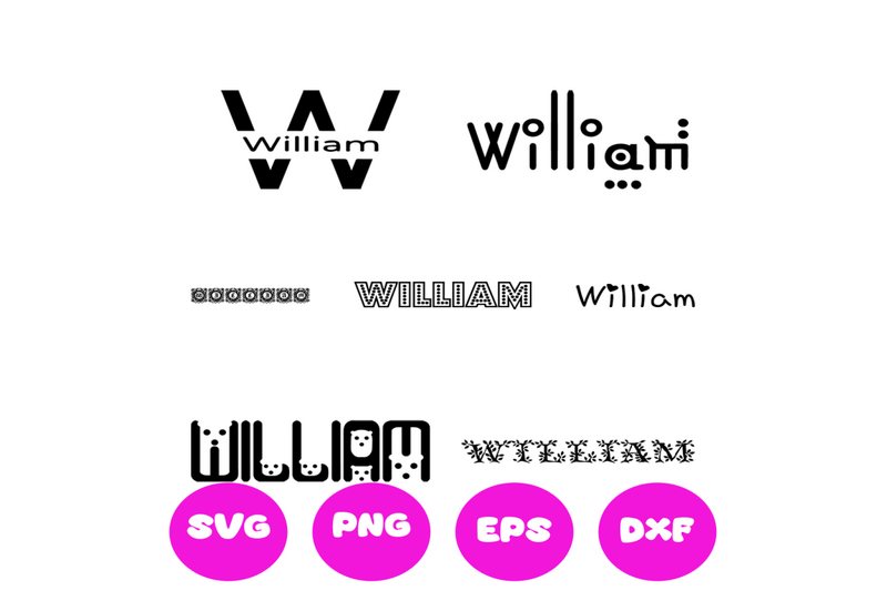 william-boy-names-svg-cut-file