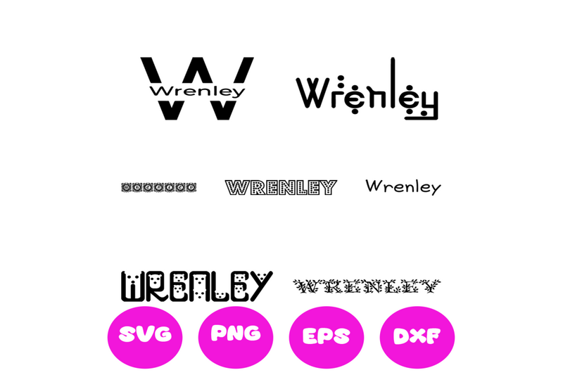 wrenley-girl-names-svg-cut-file
