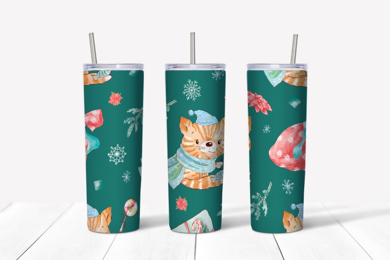 cute-christmas-sublimation-design-skinny-tumbler-wrap-design