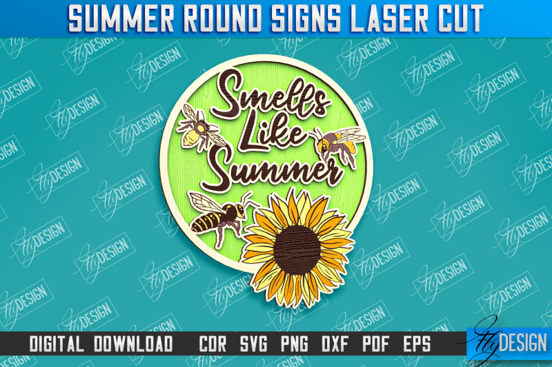 summer-round-signs-bundle-nbsp-summer-vibe-design-signs-inscription