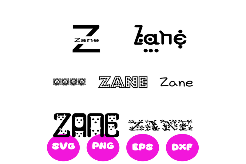 zane-boy-names-svg-cut-file