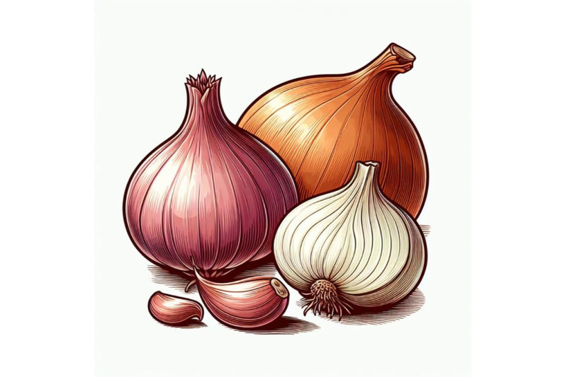 8-onion-and-garlic-illustration-bundle