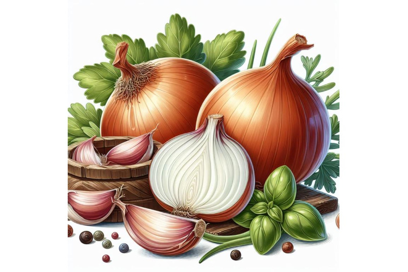 8-onion-and-garlic-illustration-bundle